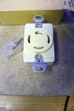 NOS Hubbell 74CM10 Corrosion Resistant Twist-Lock Receptacle 20A 120/208V 4-Wire