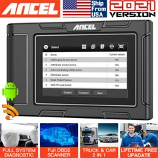 Heavy Duty Truck Scanner HD Diesel Full System Diagnostic Tool Fit For Kenworth