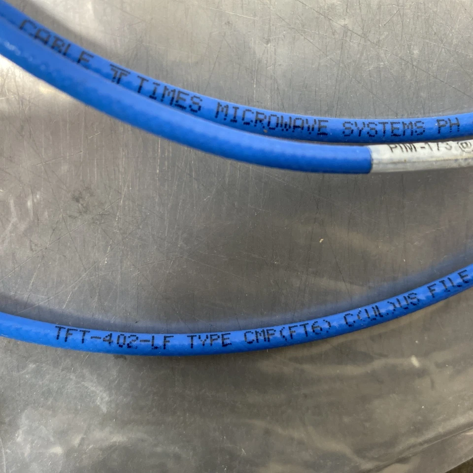 Times Microwave TFT-402-LF Low PIM, 6FT Coaxial Cables - Image 2 of 4