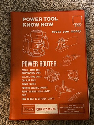SEARS CRAFTSMAN POWER TOOL KNOW HOW TABLE SAW BAND SCROLL DRILL PRESS 1977 Illus