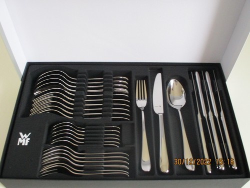 WMF BESTECK MERIT CROMARGAN PROTECT 30-TEILIG BESTECKSET EDELSTAHL POLIERT - Bild 1 von 2