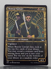 Brazen Upstart (Showcase) - Streets of New Capenna - SNC - 296 - MTG