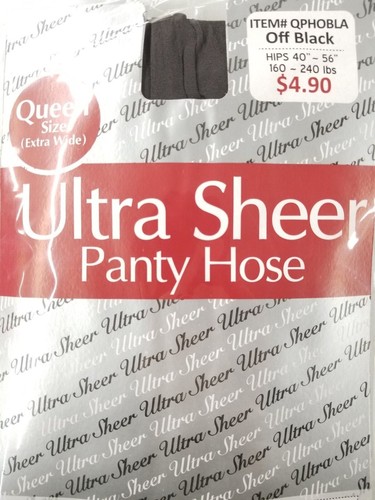 6 Packs Ultra Sheer Pantyhose Nylon Stocking One Size Queen Size - Picture 23 of 49