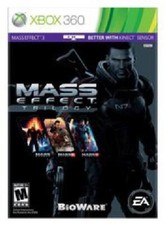 Mass Effect Trilogy Xbox 360 Game, Case, Manual (Complete)