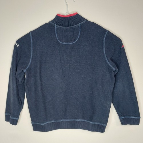 Tommy Bahama Sweater Mens Large Navy New England Patriots Football Pullover Knit - Bild 3 von 18