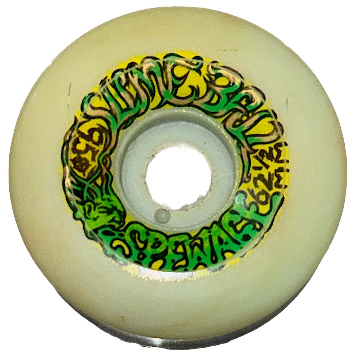 Vintage 1980's NOS Santa Cruz Slime Ball Spewage 62 1/2mm