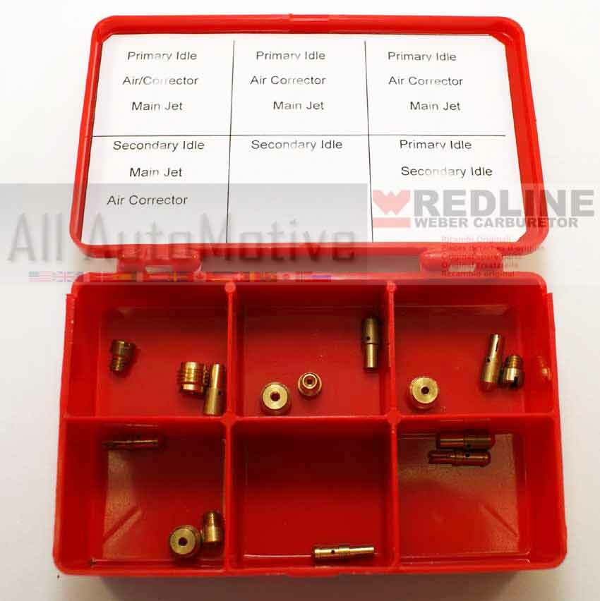 WEBER Redline 32/36 DGEV DGAV Carburetor Carb Jetting Perf. Jet Pack