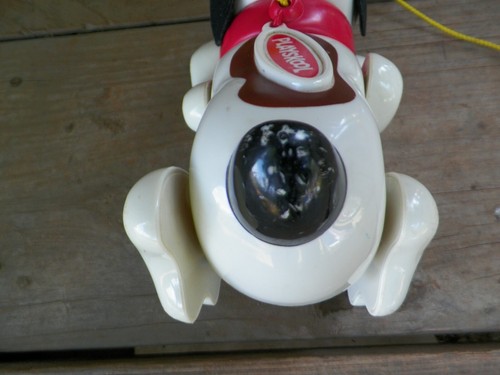 Lot of 2 Vintage Pull Dogs Fisher-Price Lil Snoopy Playskool Digger Both Work - Picture 5 of 24