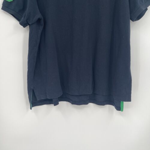 Polo Ralph Lauren Mens Polo Size XXL Big Pony Navy Collared Short Sleeves - Picture 3 of 10