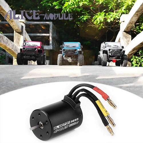Waterproof 3900KV Brushless Motor 45A 60A 80A 120A ESC for 1/10 RC Car Truck B2A - Picture 4 of 16