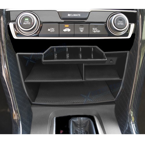 Interior Console Coin Holder Storage Box w/USB Cable For Honda Civic 2016-2021 - Bild 11 von 12