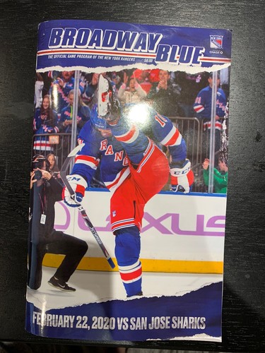 NY Rangers vs San Jose Sharks 2/22/20 Game Lot - Picture 11 of 11