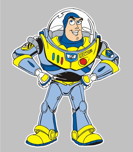 Toy Story - Buzz Lightyear Decal Sticker - Picture 3 of 3