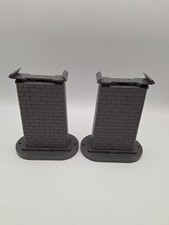 MTH RealTrax 40-1146 O Gauge 2 Piece Elevated Trestle Piers