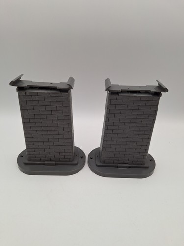 MTH RealTrax 40-1146 O Gauge 2 Piece Elevated Trestle Piers - Picture 1 of 7