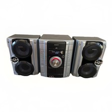 Sony MHC-GX250 Mini Hi-Fi Shelf Stereo System Radio CD Changer tape deck Tested