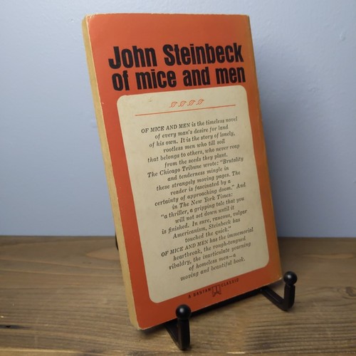 Of Mice And Men by John Steinbeck (1966, Vintage Paperback, Bantam) - Picture 2 of 9