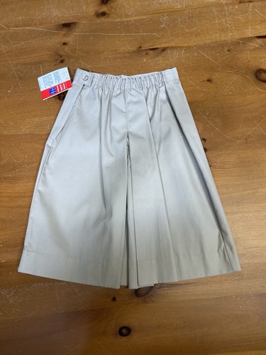 Girls School Uniform Khaki Culotte / Split Skirt - New! Sizes 8 - 16H and Teen - Picture 1 of 7