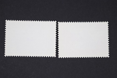 JUEGO DE 2 SELLOS POSTALES DE JAPÓN CON SOBREIMPRESIÓN MNH - Imagen 2 de 2