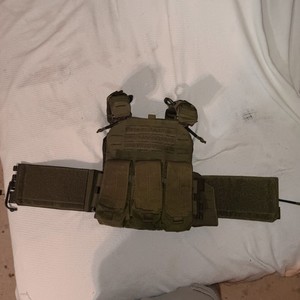 tasmanian tiger plate carrier with plates