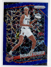 2025 Panini Prizm WNBA Brianna Turner #105 Blue Velocity Prizm Indiana Fever