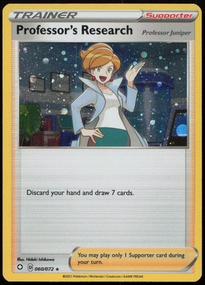 Professor's Research (Cosmos Holo) 60/072 LP Deck Exclusives Holo Pokemon