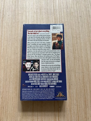 Hackers VHS MGM Sealed 1995 - Foto 5 di 11