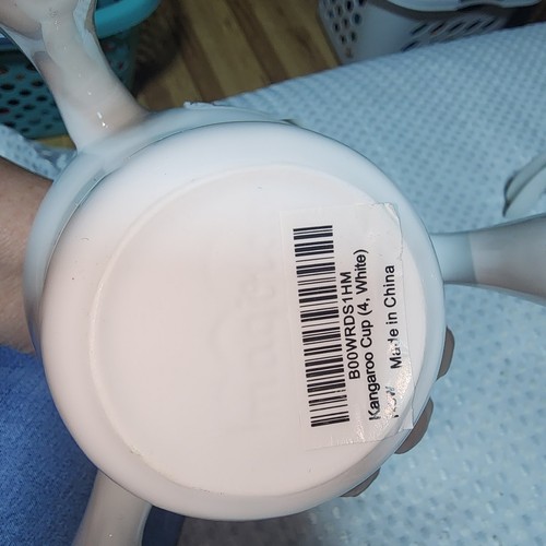 Känguru Neu mit Etikett 4er Set Keramik 12 Unzen Ergo verschüttete Kaffeetassen Einzigartig - Bild 6 von 7