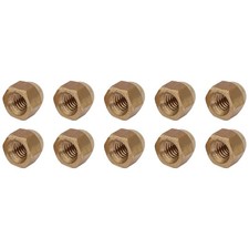 30Pcs Acorn Cap Nuts(M4x0.7mm) Brass Acorn Dome Cap Head Hex Nuts