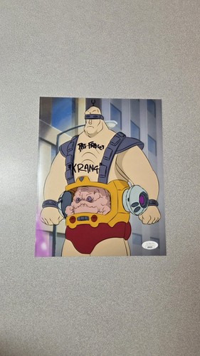 Foto firmata Pat Fraley Krang 8x10 JSA COA Teenage Mutant Ninja Turtles TMNT  - Foto 1 di 3
