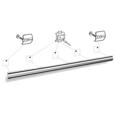 1968-72 Ford Truck; Upper Door Moldings; 1-1/2" Wide; LH Or RH