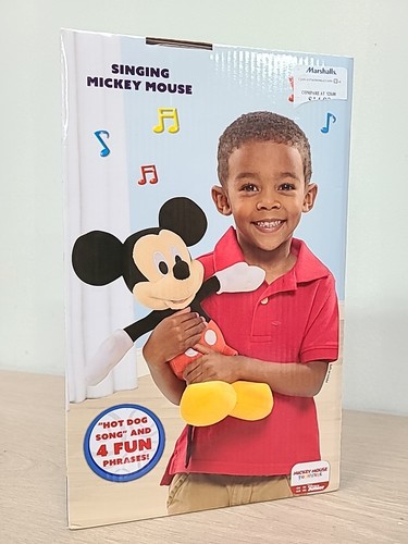 Disney Mickey “Hot Dog Song” Singing Plush Musical Interactive Toys & Games - Picture 2 of 5