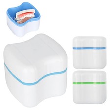 Tragbarer Wasserdichter Zahnprothesen Aufbewahrungsbox Filter Reinigung