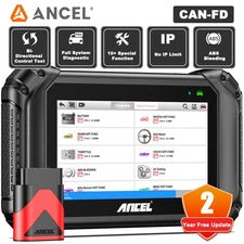 ANCEL V5 BT Bi-directional OBD2 Scanner Full System Car Diagnostic Tool CAN-FD