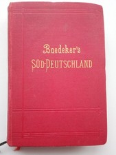 Baedekers Süd-Deutschland - 1906 - mit zahlreichen Karten -