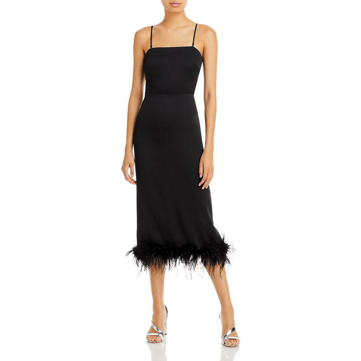 Женское однотонное коктейльное и вечернее платье Mareena от Lucy Paris, L BHFO 6332