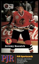 Jeremy Roenick 1991-92 Pro Set #40 Chicago Blackhawks