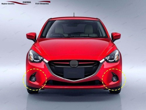 For Mazda 2 Demio 5Door Hatchback 2014-2018 Front Bumper Fog Light Cover Assy 2x - Picture 8 of 8