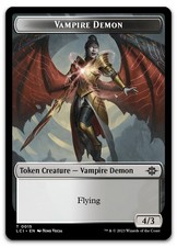 Vampire Demon Token #15 (NM) Lost Caverns of Ixalan LCI Magic MTG