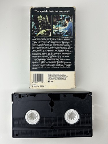 The Kindred (1987) VHS Vestron Video Rod Steiger Horror Kult Klassiker B Movie - Bild 2 von 3