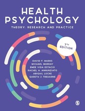 Health Psychology: Theory, Research and Practice by Michael Murray (English) Pap