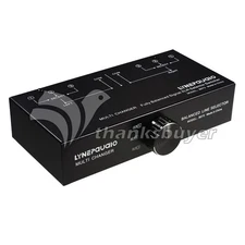 B073 1-IN 3-OUT Audio Switch XLR Audio Source Signal Selector Passive Selector