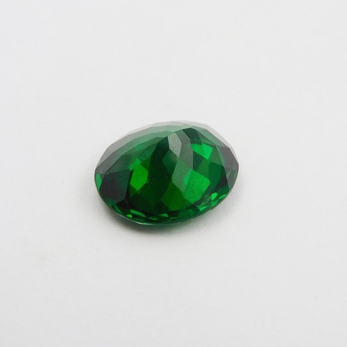 6.50 Carat Green Garnet Natural Brilliant Oval Cut Loose Gemstone - Picture 7 of 9