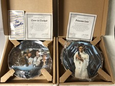 1987 Star Wars Hamilton Collector Plates -Set of 6- NEW IN BOX