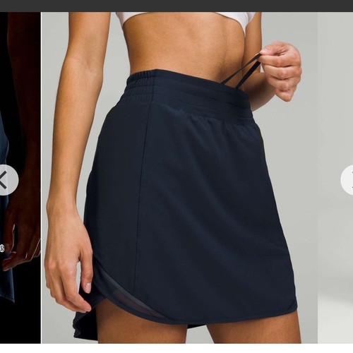 Lululemon Hotty hot skirt high rise long Sz 2 - Picture 4 of 13
