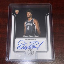 2025 Topps NBA 2025-26 Drake Powell #RP-DP Auto Brooklyn Nets RC Rookie Card