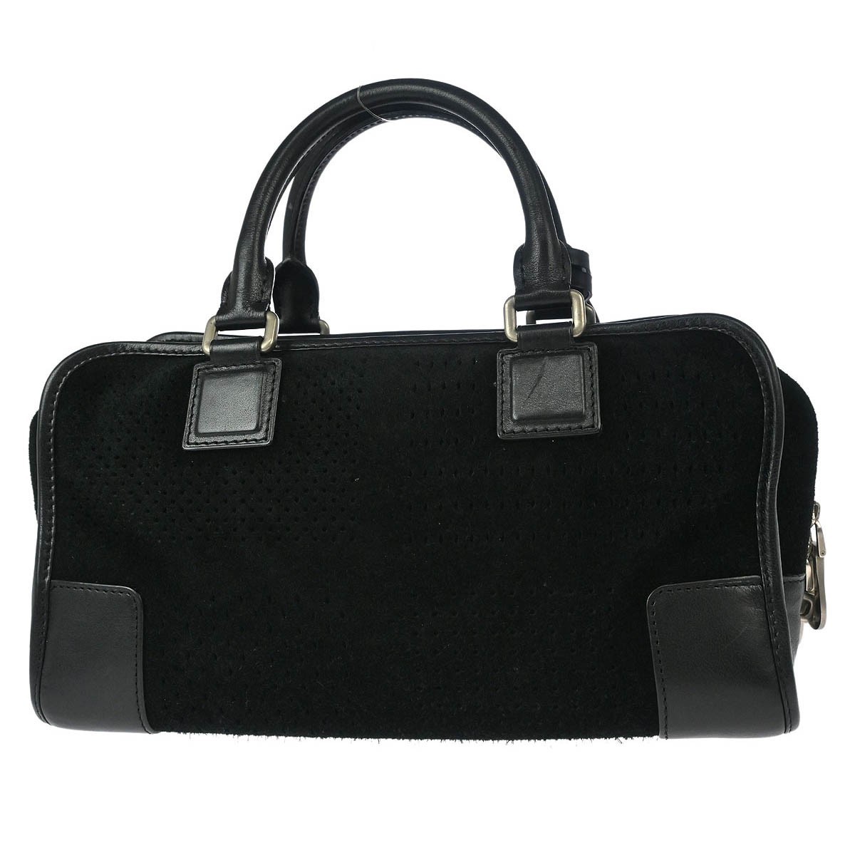 LOEWE ブラックハンドバッグ センダレザーハンドバッグ ブラック ヴィンテージ|ロエベ LOEWE