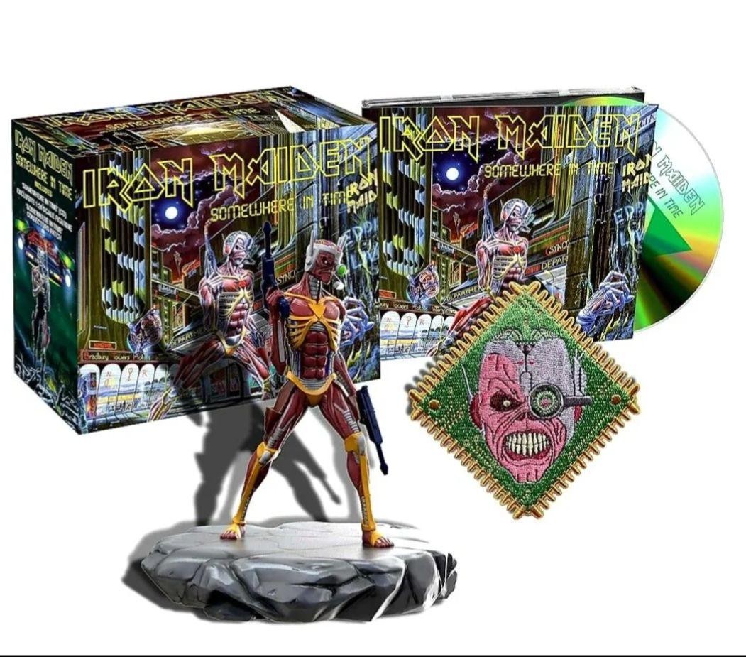 アイアンメイデンSomewhere In Time フィギュア　パッチ付き Iron Maiden Somewhere In Time Figure With Patch Eddie Action