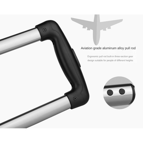 51cm Travel Luggage Telescopic Handle Replacement Parts Luggage Trolley5619 - Bild 3 von 8