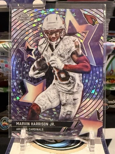 2025 Topps Cosmic Chrome Marvin Harrison Jr. Base (RAW)